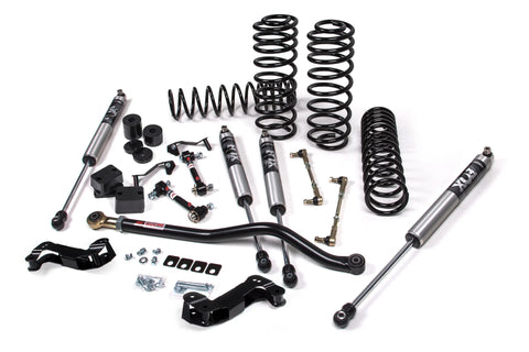 JKS 2018 + Jeep JL J-Kontrol 2.5in 4Dr w/Fox Adventure Series Shocks STD Rate Coils