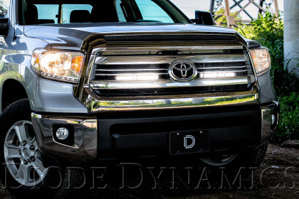 Diode Dynamics 2014 -2021 Toyota Tundra SS12 Driving Light Kit - Amber Driving