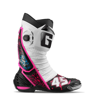 Gaerne GP1 Limited Series Scott Redding Replica Boot Bold White/Pink