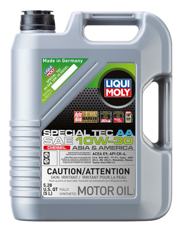 LIQUI MOLY 5L Special Tec AA Motor Oil SAE 10W30 Diesel ( 4 Pack )