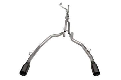 Corsa 2021 + Dodge Ram TRX Crew Cab Baja Catback Exhaust Dual Rear