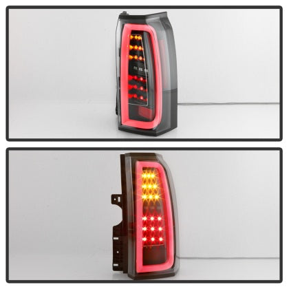 Spyder 2015 - 2019 GMC Yukon / Yukon XL LED Tail Lights - Black (ALT-YD-GY15-LED-BK)