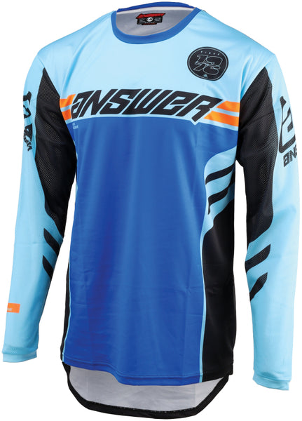 Answer 25 Arkon Nitrus Jersey Blue/Black/Hyper Orange
