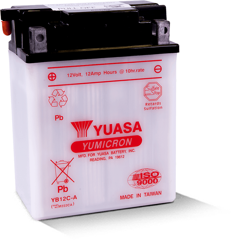 Yuasa YB12C-A Yumicron 12 Volt Battery