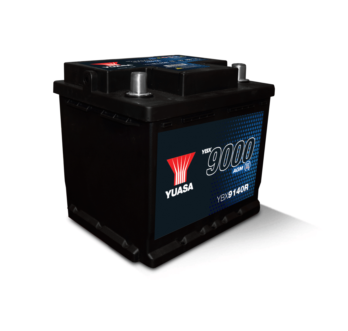 Yuasa YBX9140R High Performance Maintenance Free AGM 12 Volt Battery