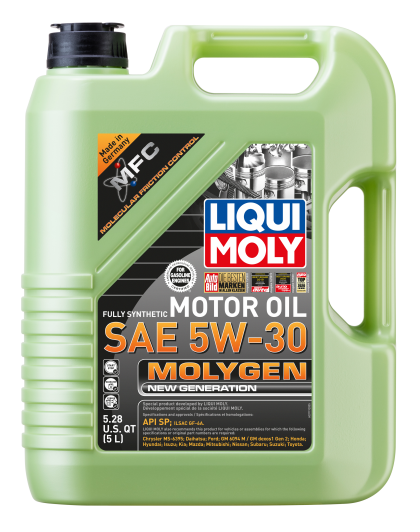 LIQUI MOLY 5L Molygen New Generation Motor Oil SAE 5W30 ( 4 Pack )