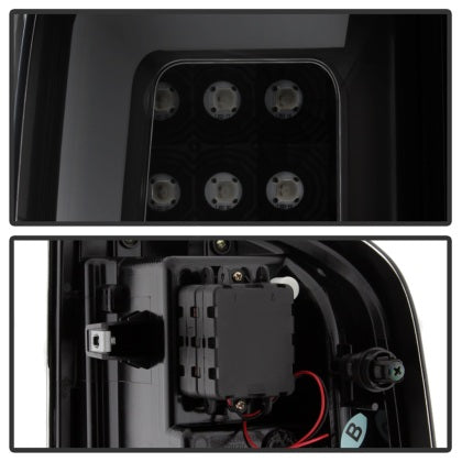 Spyder Chevy Colorado 2015-2019 / GMC Canyon  Light Bar LED Tail Lights - Black Smoke ALT-YD-CCO15-LED-BSM