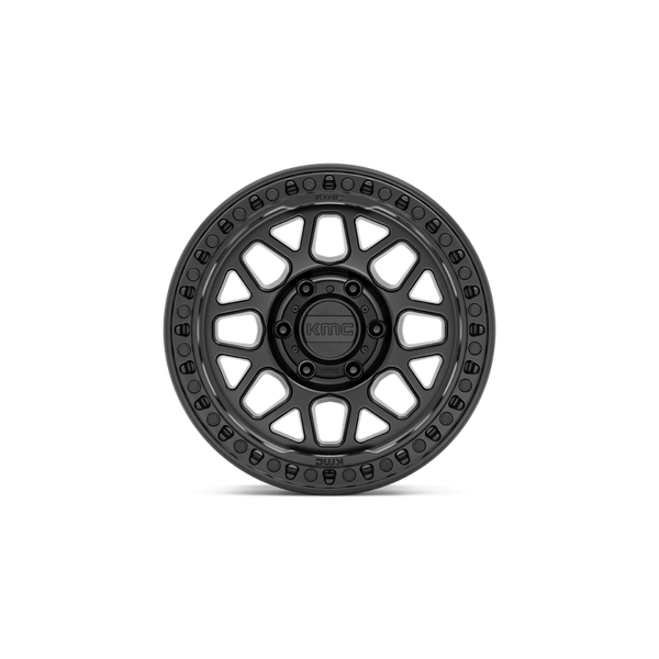 KMC KM549 GRS Satin Black 17x9 +18 6x120mm 66.9mm