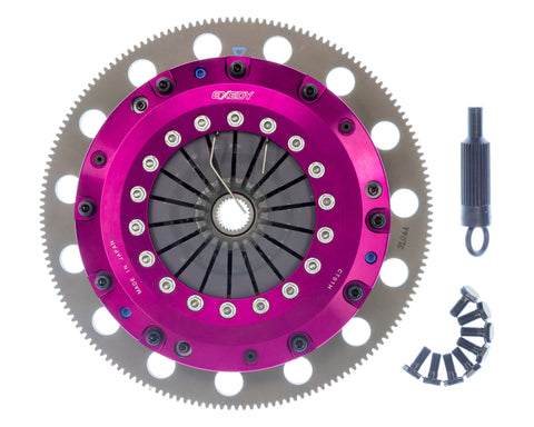 Exedy 1996 - 2010 Ford Mustang V8 4.6L/5.0L Hyper Twin Cerametallic Clutch Sprung Disc Push Type Cover