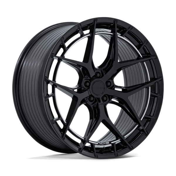 Niche NC286 RIVIERA Gloss Black 20x11 +50 5x114.3mm 72.6mm
