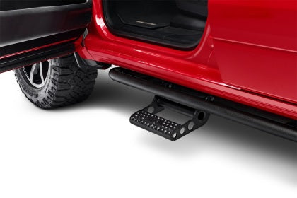 N-Fab RKR Step System 2009 - 2018 Dodge Ram 1500 Crew Cab - Tex. Black - 1.75in