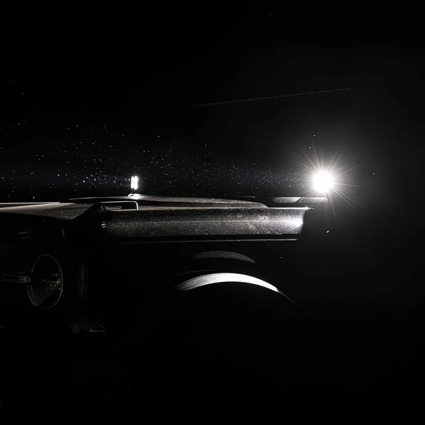 Borne Off-Road 2021+ Bronco Light Pods 4pc Ditch 3x3 Flood