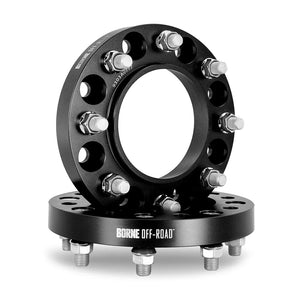 Mishimoto Borne Off-Road Wheel Spacers 8x180 124.1 50 M14 Black