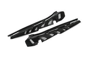 OLM LE Carbon Fiber Ducted Inner Fender Trim - 2022 + WRX