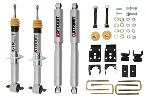 Belltech 2015 - 2020 Ford F-150 Short Bed / 1-3in Front 5in Rear Lowering Kit with SP Shocks