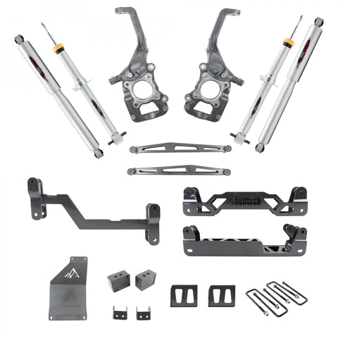 Belltech 2015 - 2020 Ford F-150 6in-7in Lift Kit w/ Trail Performance Struts & Shocks