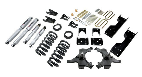 Belltech Lowering Kit with SP Shocks - 1992 - 1998 Silverado / Sierra (Standard Cab)