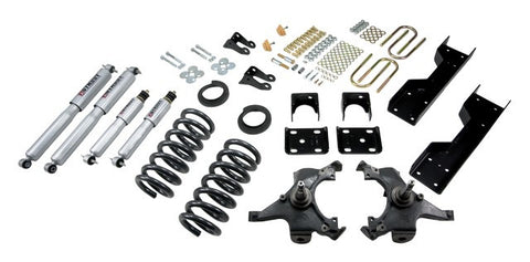 Belltech Lowering Kit with SP Shocks - 1988 - 1991 C1500 Silverado / Sierra