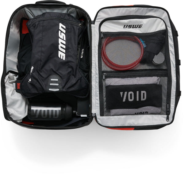 USWE Buddy Athlete Gear Backpack 40L - Black/Red