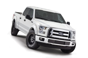 Bushwacker 2016 - 2017 Ford F-150 Styleside Pocket Style Flares 4pc 78.9/67.1/97.6in Bed - Oxford White