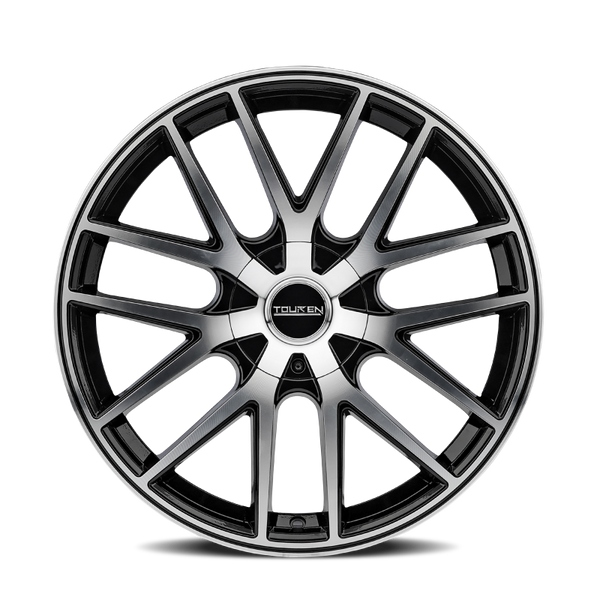 Touren 3260 TR60 17x7.5 / 5x100/5x114.3 BP / 42mm Offset / 72.62mm Hub Gloss Black Machined Wheel