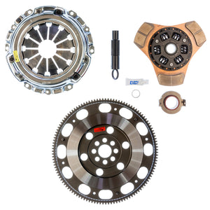 Exedy 2002-2006 Acura RSX / 2002 - 2005 / 2012- 2015 Honda Civic Stage 2 Cerametallic Clutch Thick Disc Incl. HF02 Lightweight FW