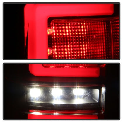 Spyder 2016 - 2019 Toyota Tacoma LED Tail Lights - Black (ALT-YD-TT16-LED-BK)