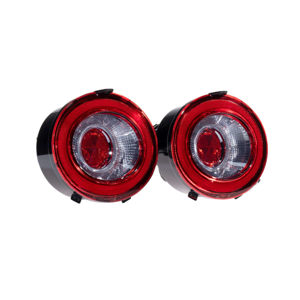 Morimoto Chevrolet Corvette C6 (2005 - 2013) XB LED Tail Lights - Red / Smoked