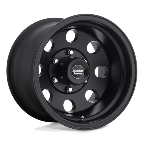 American Racing AR172 BAJA Satin Black 17x9 -12 8x165.1mm 130.8mm
