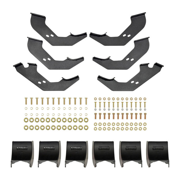 Westin 2024 + Toyota Tacoma Double Cab AT6 Running Boards - Black