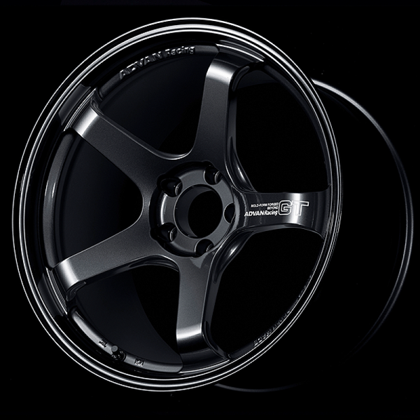 Advan GT Beyond 19x9.5 +45 5x120 Racing Titanium Black Wheel