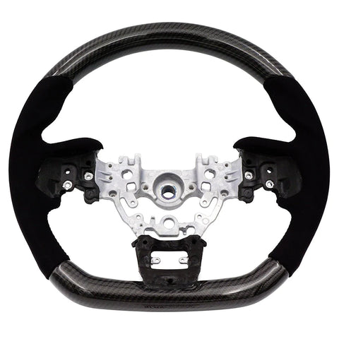 BLOX Racing 2022 + Subaru Carbon/Alcantara Steering Wheel Black Stitching