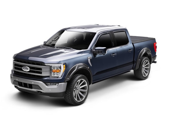 Husky Liners 2021 - 2024 Ford F-150 (Exl. F150 Lightning) DRT Style Fender Flares (Smooth) 4pc - Blk