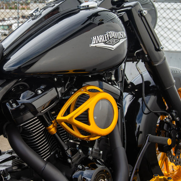 Arlen Ness Clear Tear Sucker Gold - Harley Davidson 1991 + XL Sporster