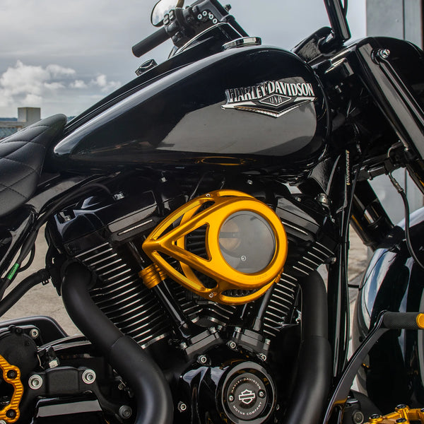 Arlen Ness Clear Tear Sucker Gold - Harley Davidson 1991 + XL Sporster