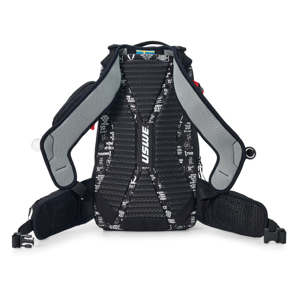 USWE Core Dirt Biking Daypack 25L - Black/USWE Red