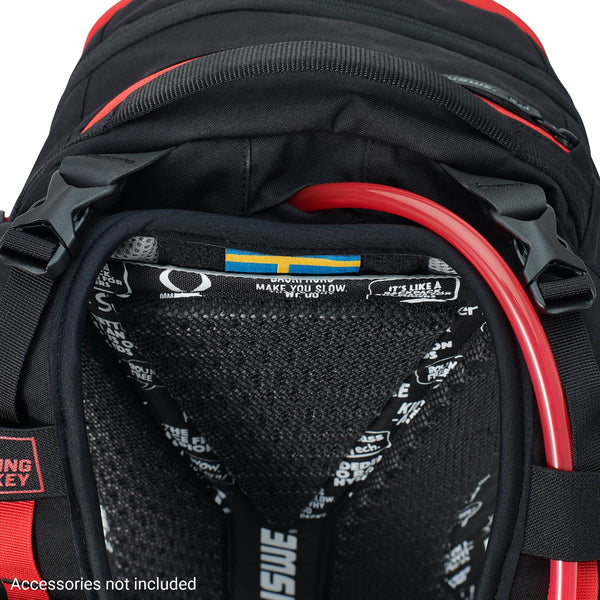 USWE Core Dirt Biking Daypack 25L - Black/USWE Red