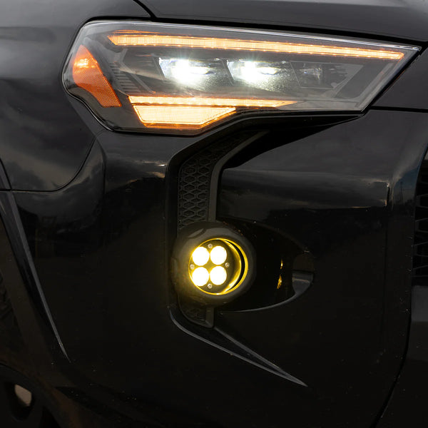 Cali Raised 2014 - 2024 Toyota 4Runner LED Amber Fog Light Replacements