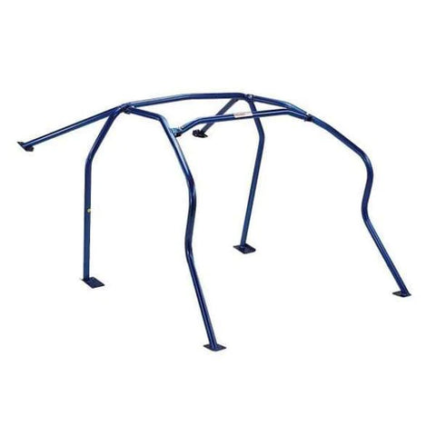 Cusco D1 Chromoly 6PT 5-Pssgr Blue Roll Cage 92-96 Toyota Chaser/Mark II (JZX90 Non-Sunroof Model)