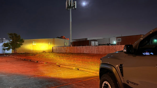 Oracle 2019 +  RAM Rebel/TRX Front Bumper Flush LED Light Bar System - Amber