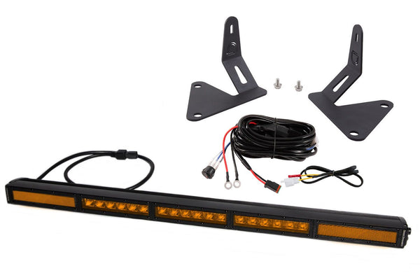 Diode Dynamics Stealth Lightbar Kit for 2015-2020 Chevrolet Colorado SS30 - Amber Combo