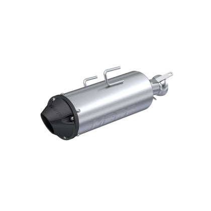MBRP 2013 - 2025 Polaris Scrambler 850 5in Slip-on Exhaust System w/ Performance Mufflers
