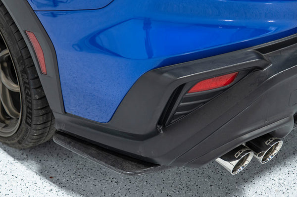 OLM S Style CF Rear Spats - Subaru WRX 2022+