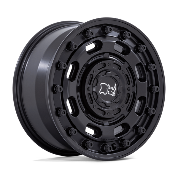 Black Rhino ATLAS Matte Black 17x8 +38 6x130mm 84.1mm