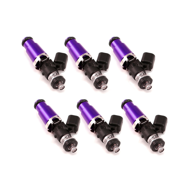 Injector Dynamics ID1050X Injectors 14mm (Purple) Adaptor Tops Denso Lower (Set of 6) - Nissan GTR R32 / R33 / R34 / FJ Cruiser / 4Runner / Tundra