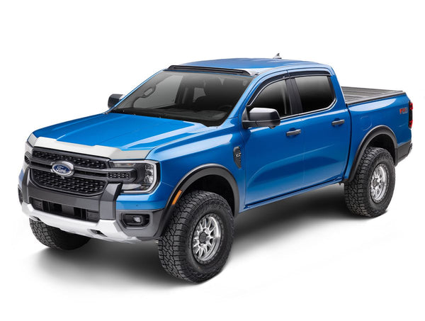 Husky Liners 2024 + Ford Ranger Aeroskin Hood Protector - Chrome