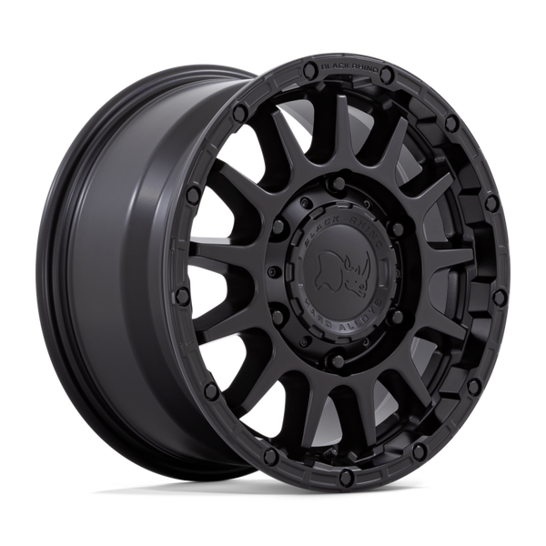 Black Rhino SEQUOIA Matte Black 16x8 +60 6x180mm 138.8mm