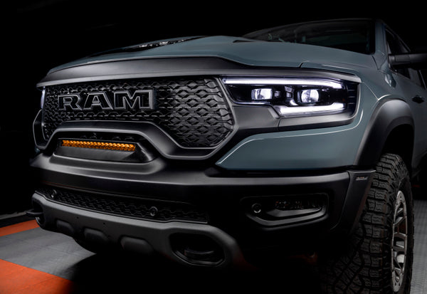 Oracle 2019 +  RAM Rebel/TRX Front Bumper Flush LED Light Bar System - Amber