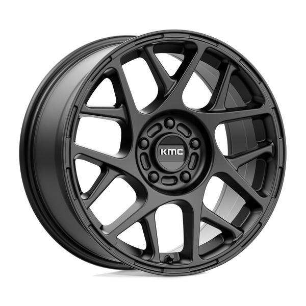 KMC KM708 BULLY Satin Black 17x8 +38 5x114.3mm 72.6mm