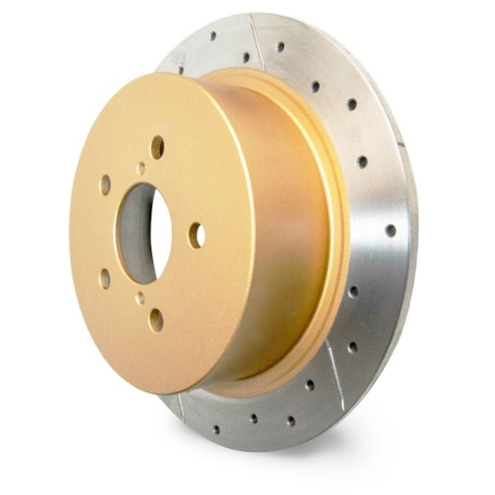 DBA 2014 - 2024 Volkswagen GTI / 2015 - 2020 Audi S3 / 2017 - 2020 RS3 Rear Drill & Slot Street Series Rotor